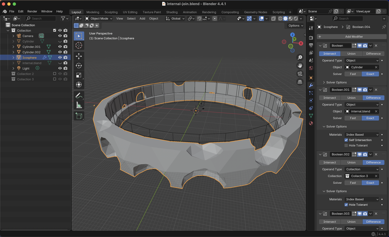 Blender screenshot.
