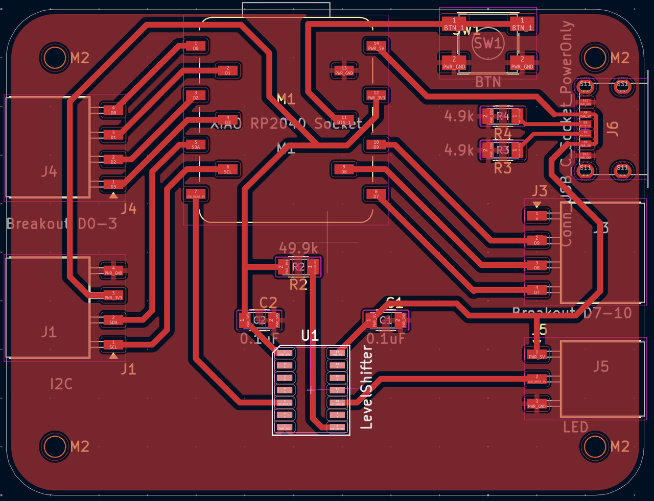 KiCad PCB